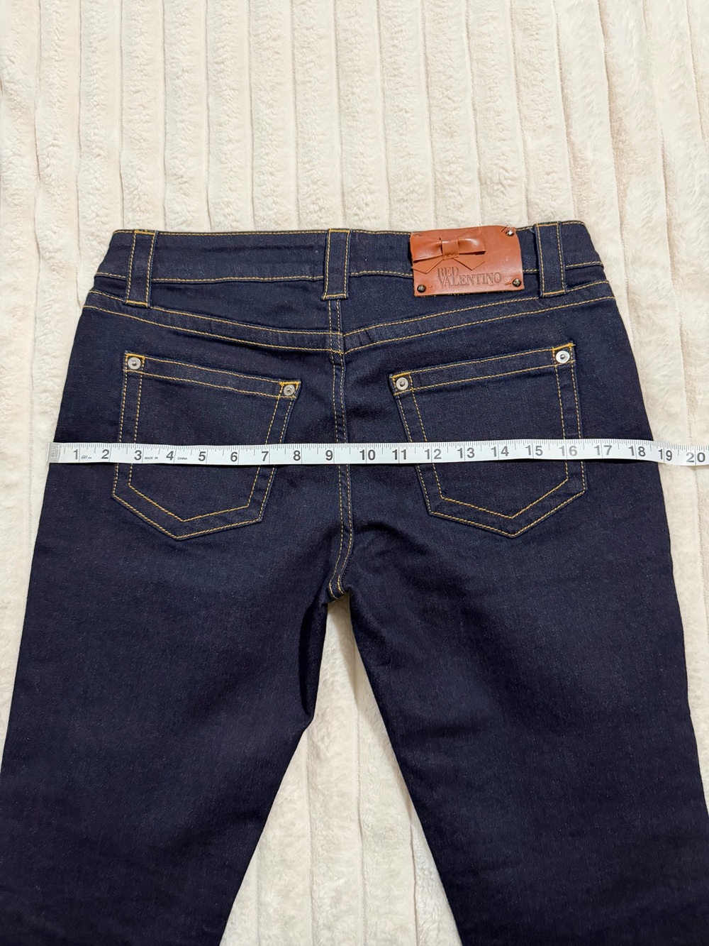 RED Valentino Jeans in Blue Like New size 29 - Picture 8 of 9